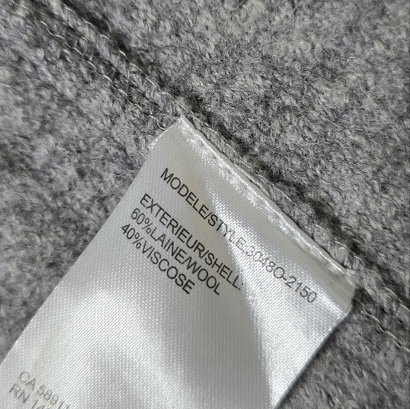 Tribal Wool Blend Longline Coat Jacket Size S - Picture 7 of 15